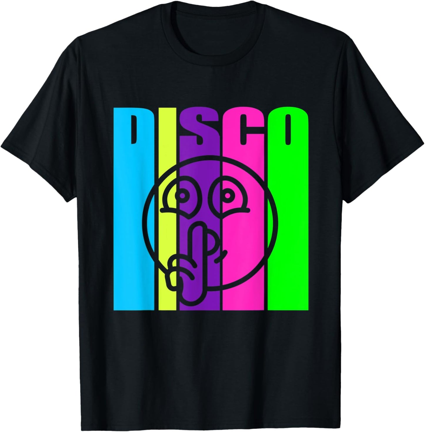 Silent Disco Shh Be Quiet Silhouette Meme Music Dance Lover T-Shirt - T-Shirt | Black