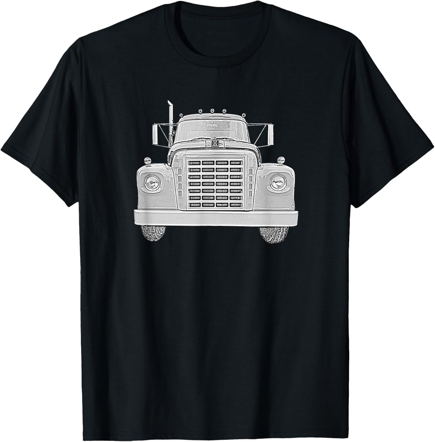 International Harvester IH Loadstar classic heavy truck T-Shirt - T-Shirt | Black