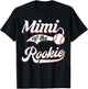 Mimi Of The Rookie Matching Family Baseball Birthday T-Shirt - T-Shirt | Black