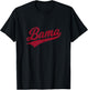 Bama Alabama Varsity Script Classics Sports Jersey Style T-Shirt - T-Shirt | Black