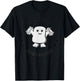 Working My Adipose Off- Funny Exercise Gift T-Shirt - T-Shirt | Black