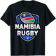 Love Namibia Rugby Namibian Team Jersey T-Shirt - T-Shirt | Black