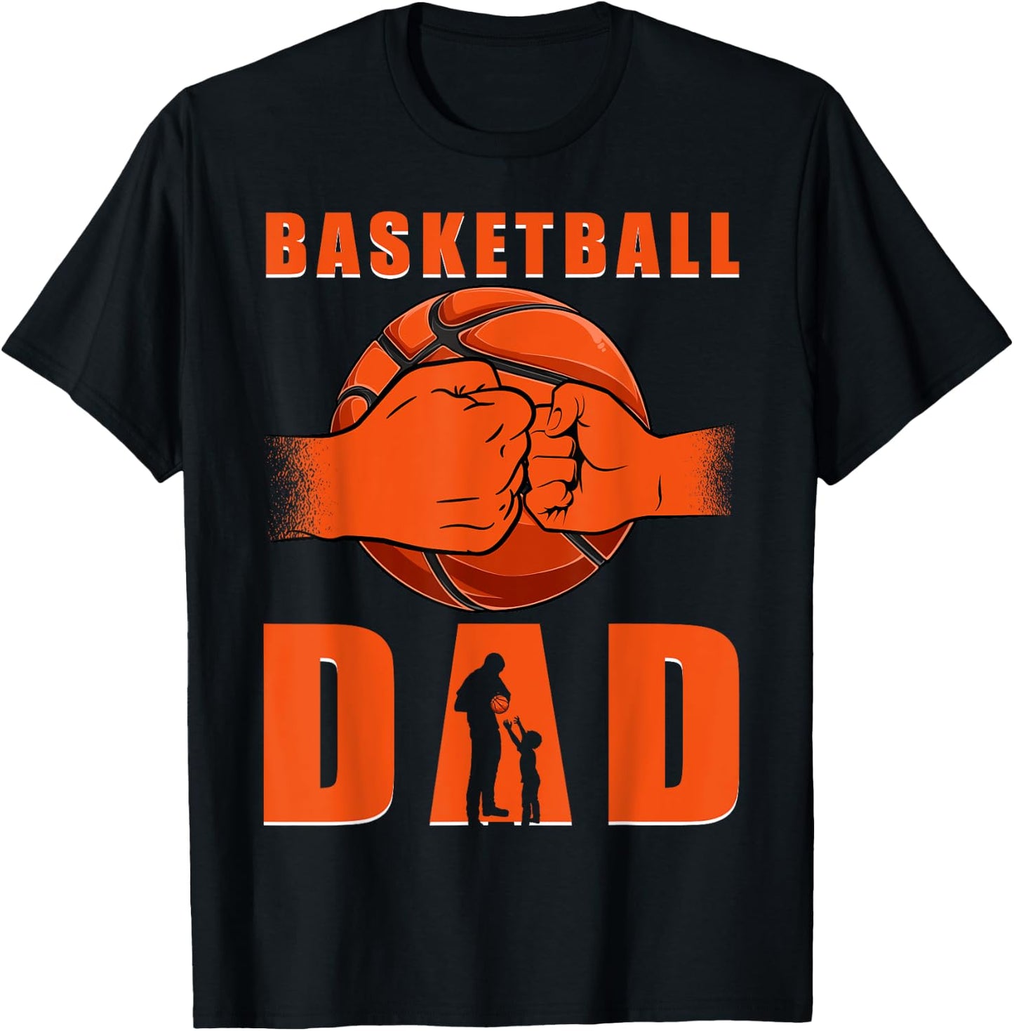 Basketball Dad T-Shirt - T-Shirt | Black