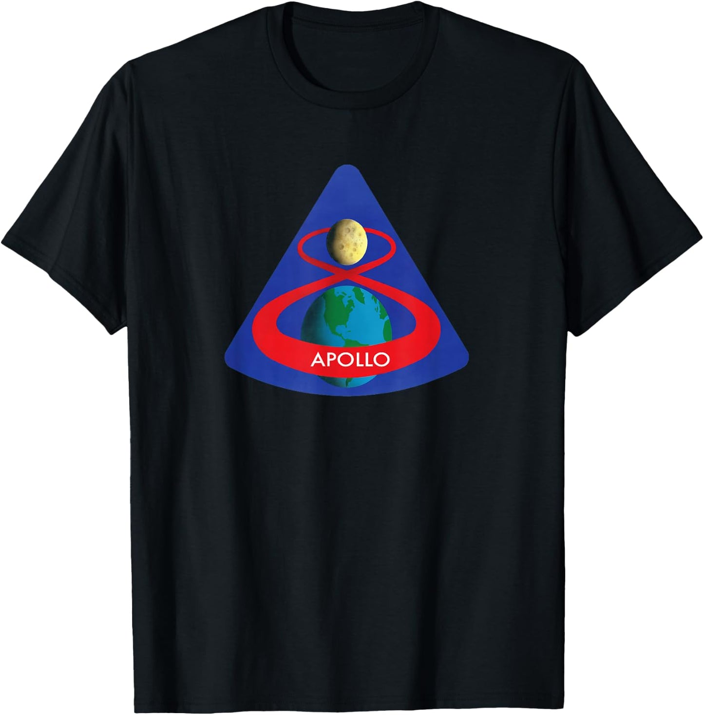 Nasa Apollo 8 T-Shirt - T-Shirt | Black