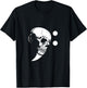 Musicians Treble Clef Skull Music Notes G Key T-Shirt - T-Shirt | Black