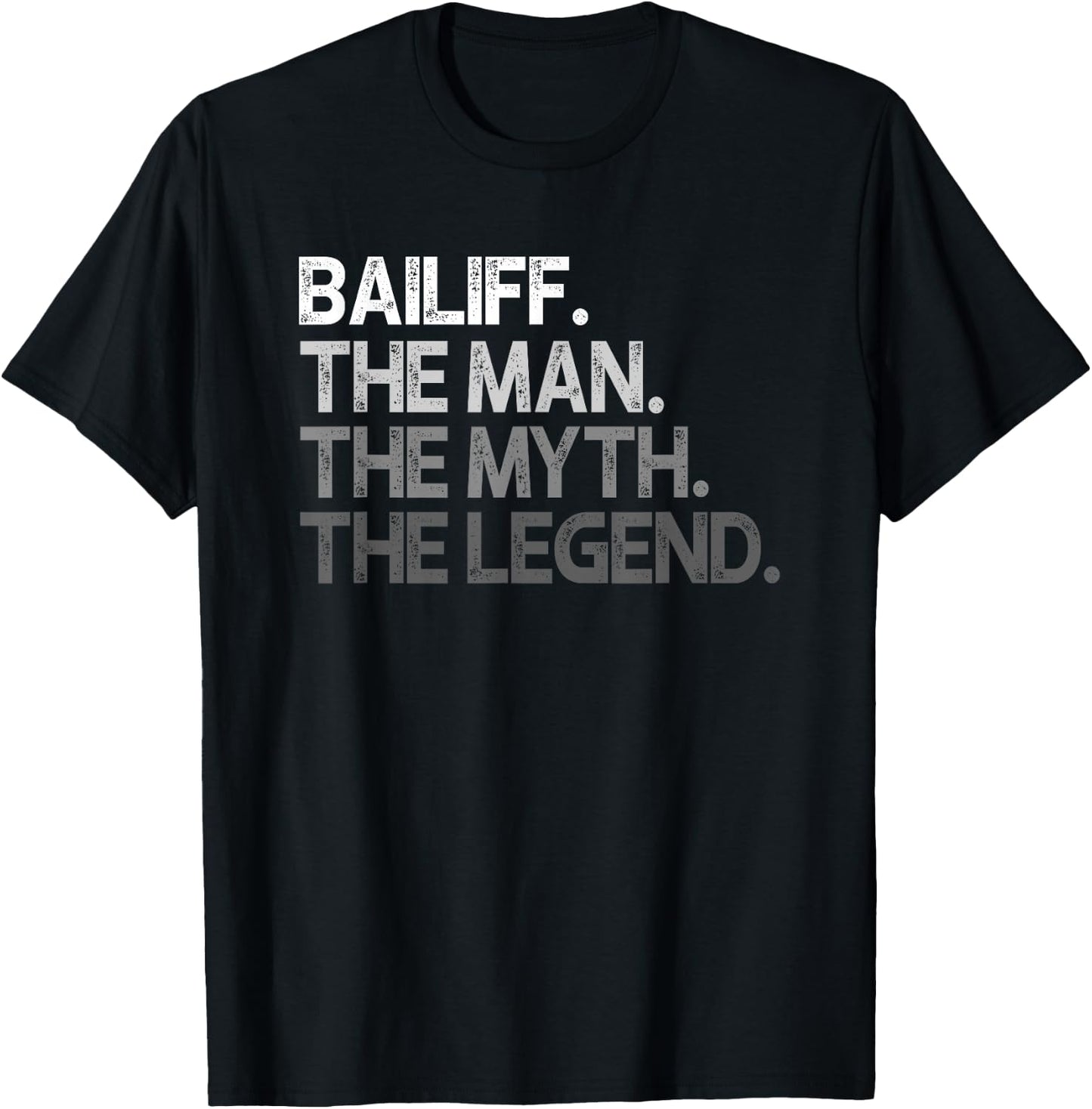 Bailiff Gift T-Shirt - T-Shirt | Black