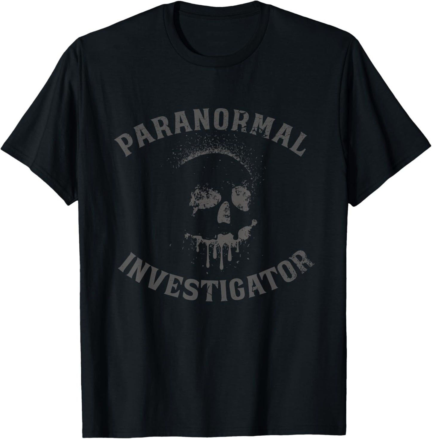 Ghost Hunting Paranormal Investigator T-Shirt - T-Shirt | Black