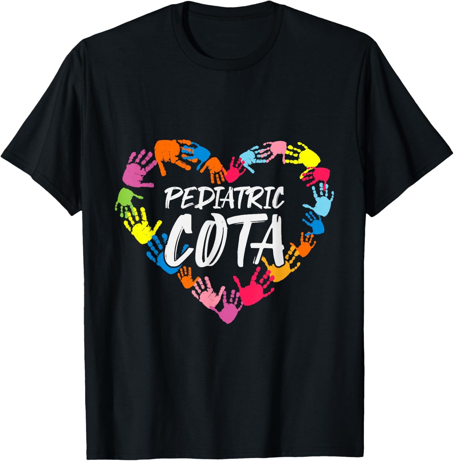 Pediatric COTA Pediatric Occupational Therapy Assistant T-Shirt - T-Shirt | Black