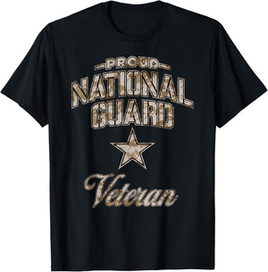 National Guard Veteran T-Shirt - T-Shirt | Black