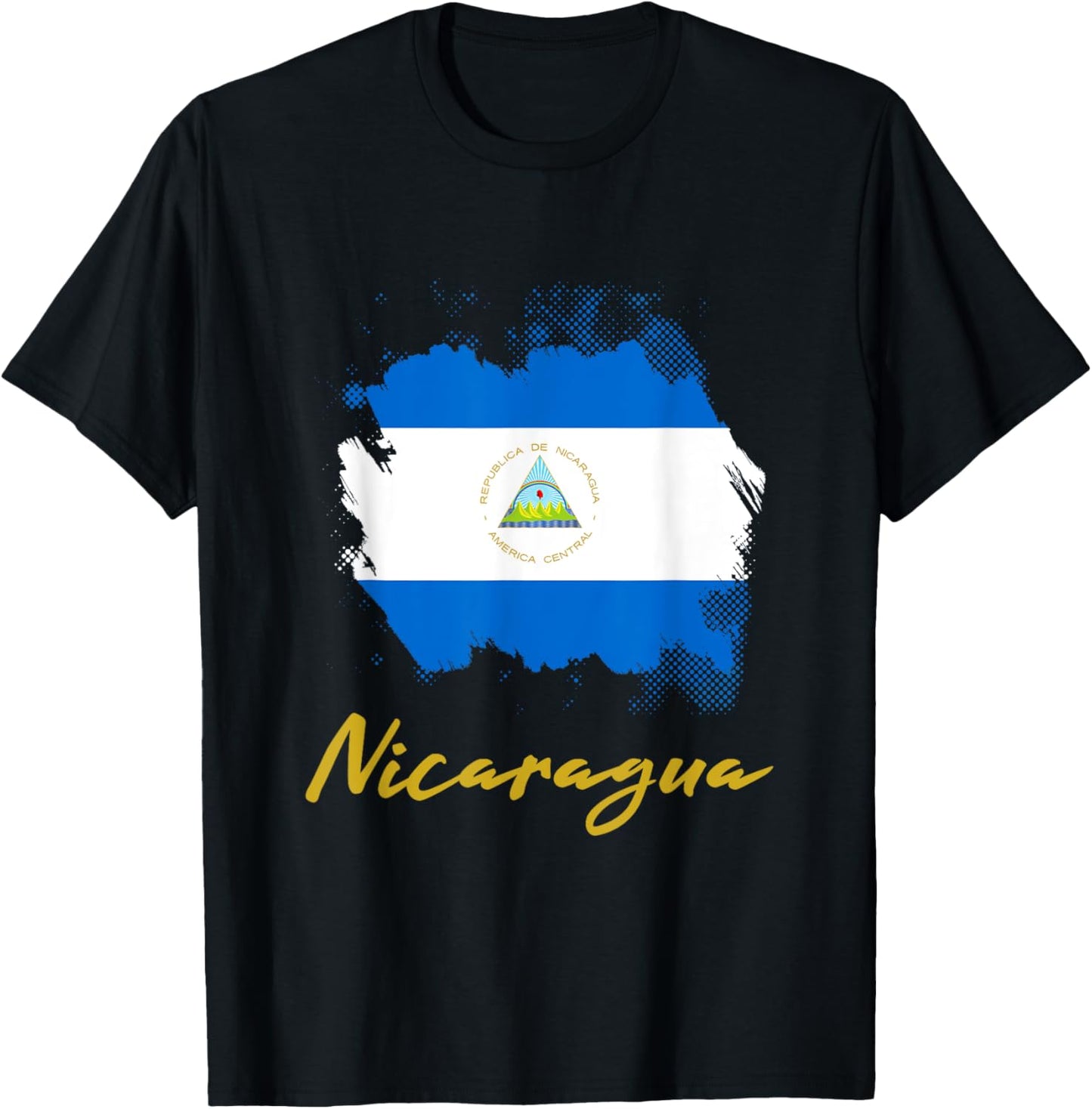 Nicaragua South America Holiday Reminder T-Shirt - T-Shirt | Black