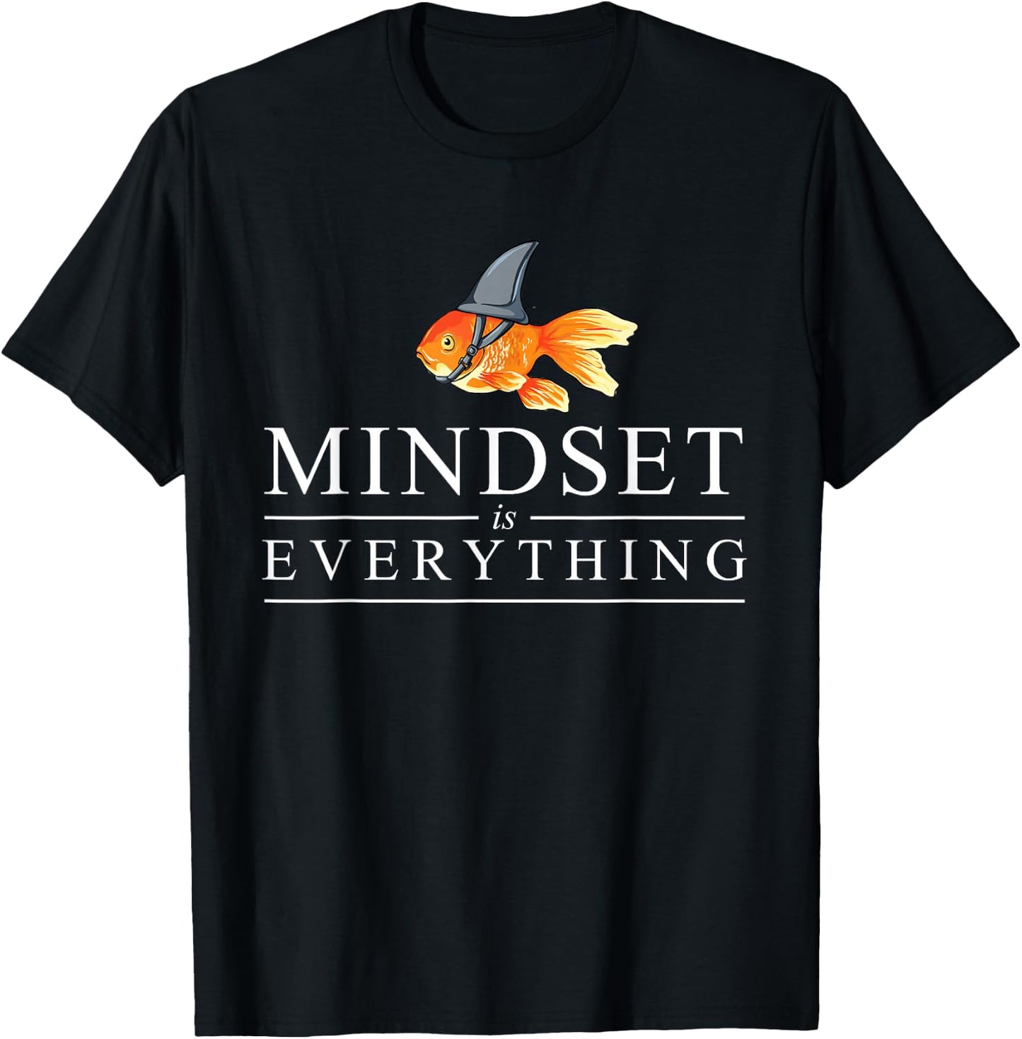 Mindest is Everything - Motivational Quote Inspiration Small T-Shirt - T-Shirt | Black