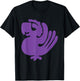 Legends of the Hidden Temple Purple Parrots Alt Logo T-Shirt - T-Shirt | Black