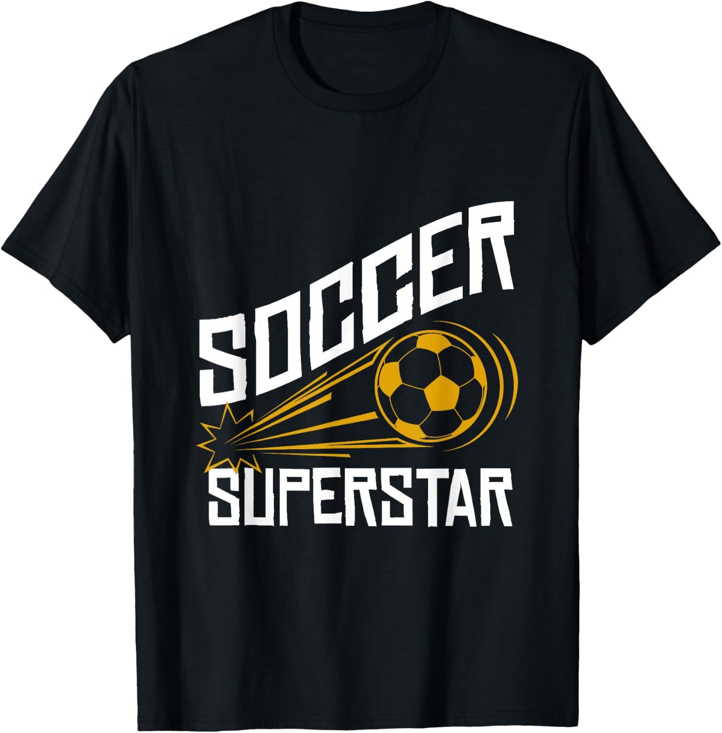 Soccer Superstar Soccer Goalie Sport T-Shirt - T-Shirt | Black