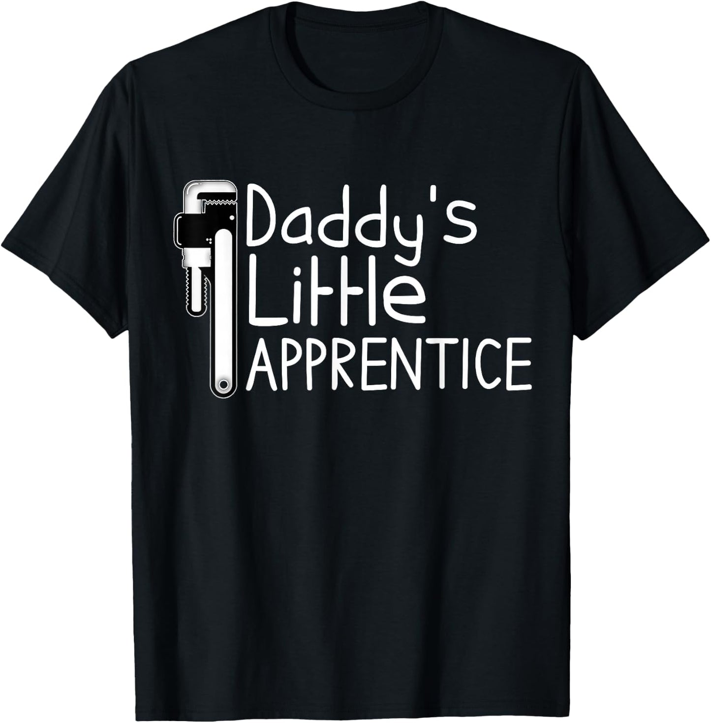 Son Of A Plumber Apprentice Funny Plumbing Handyman Gifts T-Shirt - T-Shirt | Black