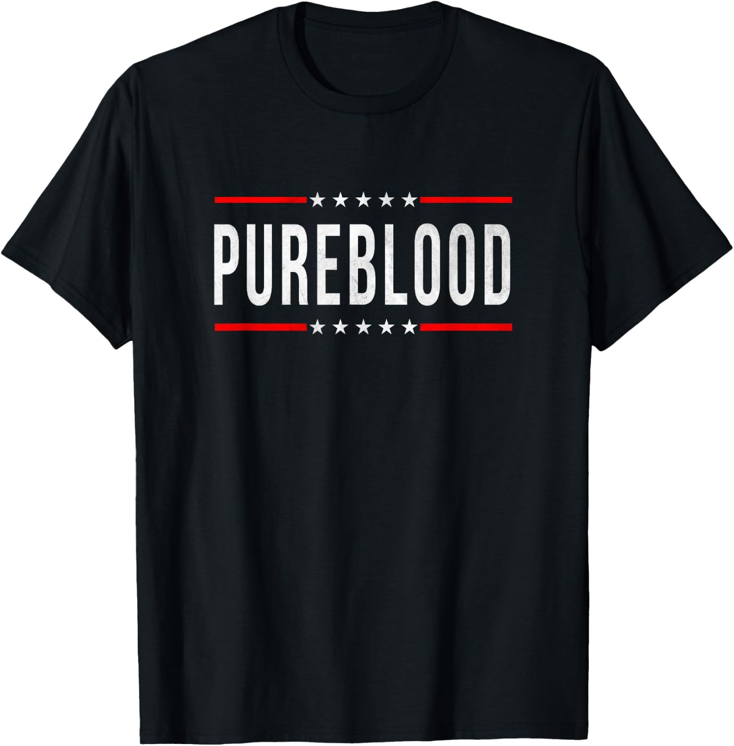 Pureblood Pure Blood #Pureblood Political T-Shirt - T-Shirt | Black