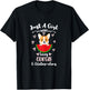 Just A Girl Who Loves Corgis And Watermelons T-Shirt - T-Shirt | Black