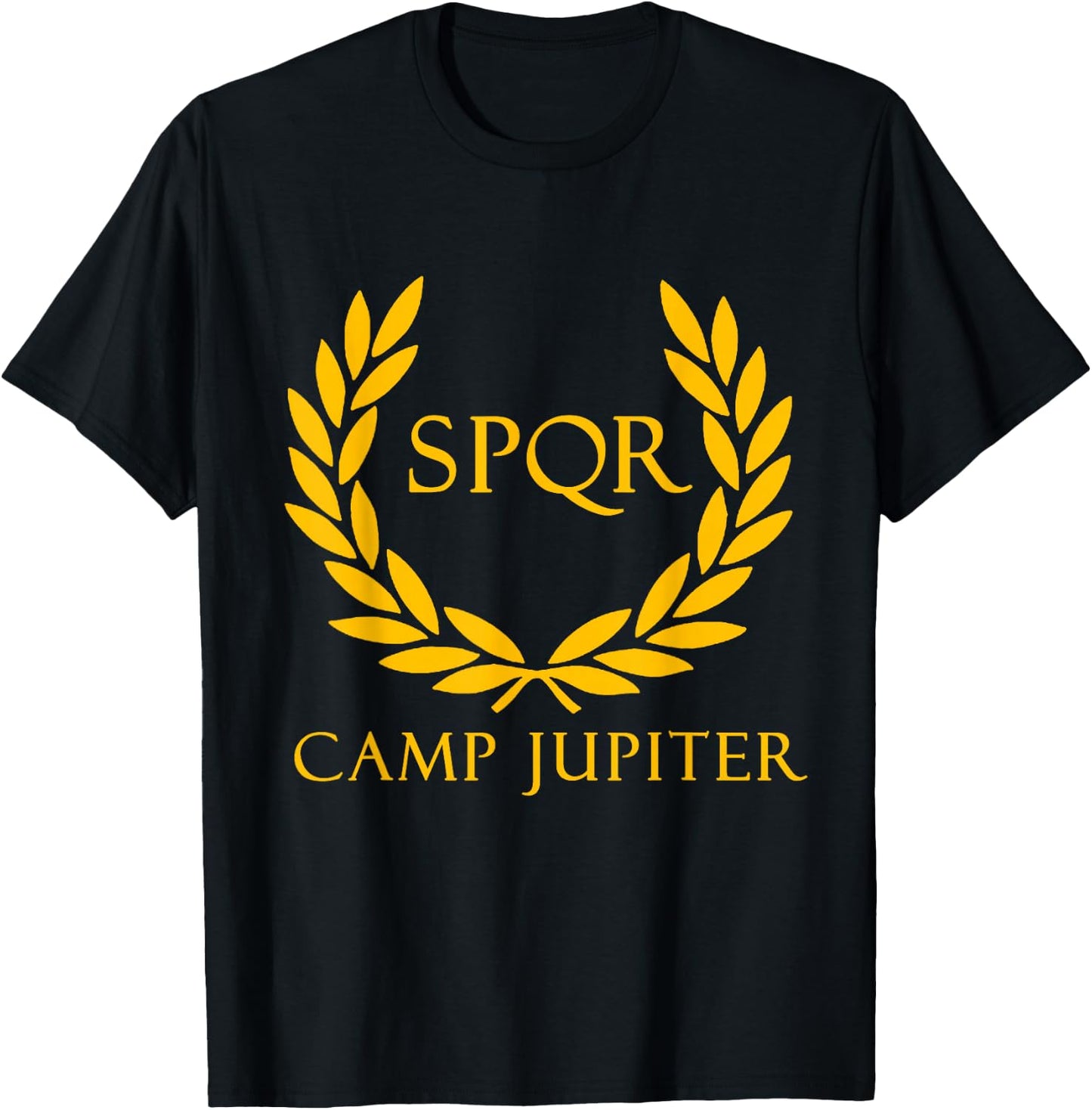 SPQR Senatus Populus Que Romanus Camp of Jupiter T-Shirt - T-Shirt | Black