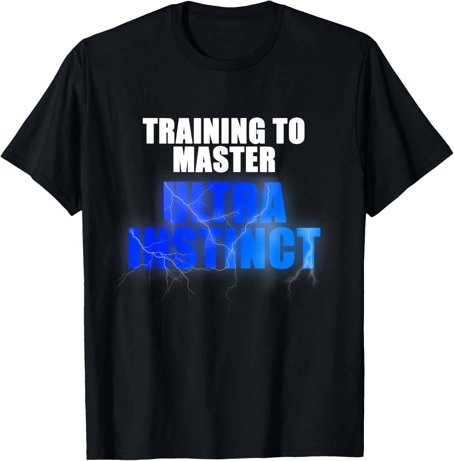 Ultra Instinct Training Gym Workout Anime Manga Shirt T-Shirt - T-Shirt | Black