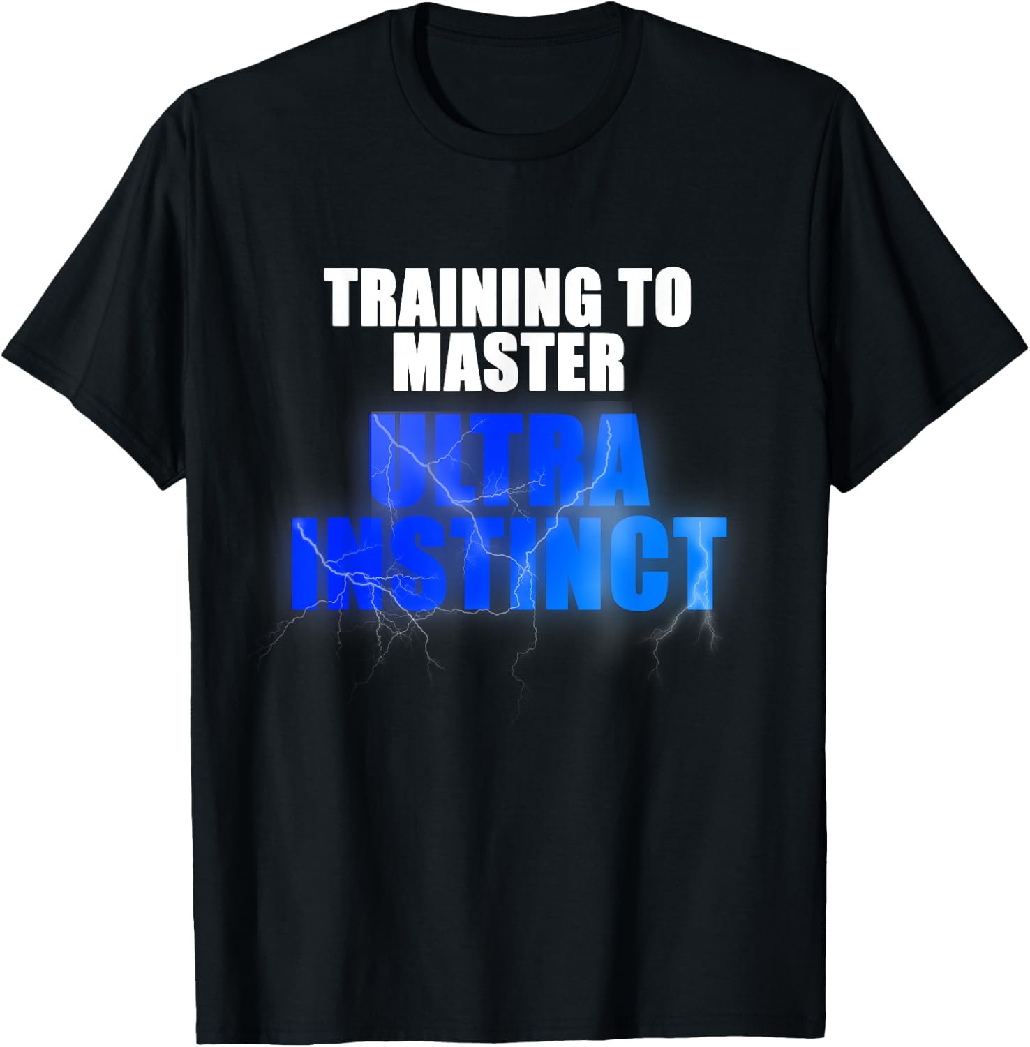 Ultra Instinct Training Gym Workout Anime Manga Shirt T-Shirt - T-Shirt | Black