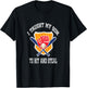 I Taught My Son To Hit And Steal Fun Baseball Bat T Shirt T-Shirt - T-Shirt | Black