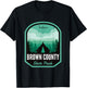 Brown County State Park IN Camping T-Shirt - T-Shirt | Black