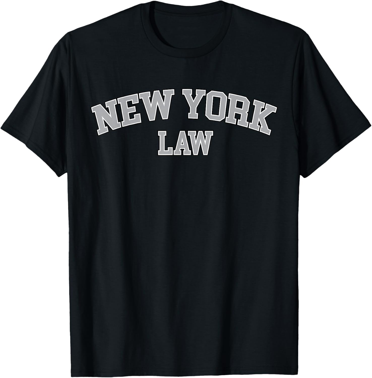 New York Lawyer, Attorney Bar Graduate School Law Gift T-Shirt - T-Shirt | Black