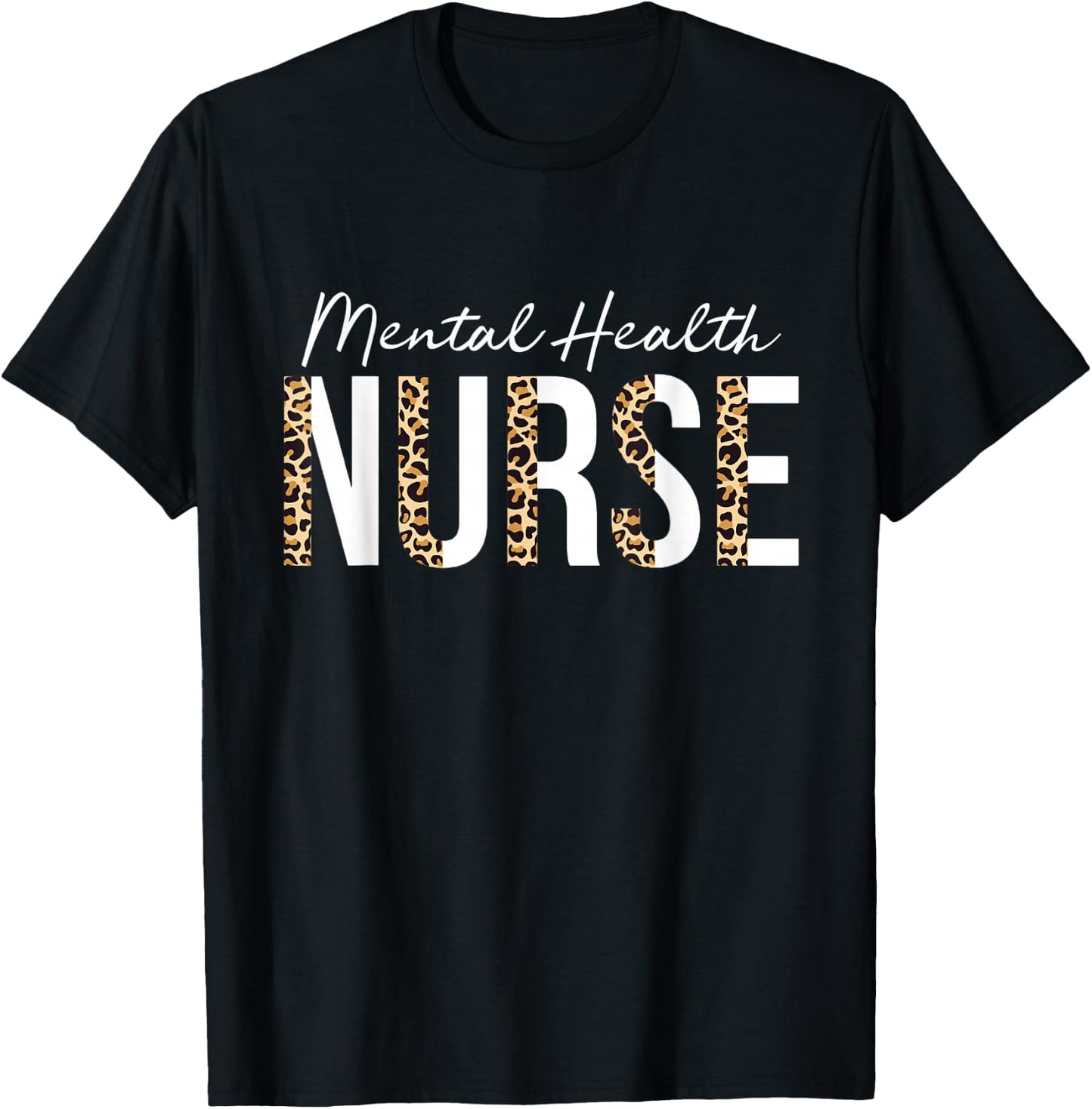 Mental Health Nurse Psych Nurse Psychiatric Nurse RN T-Shirt - T-Shirt | Black