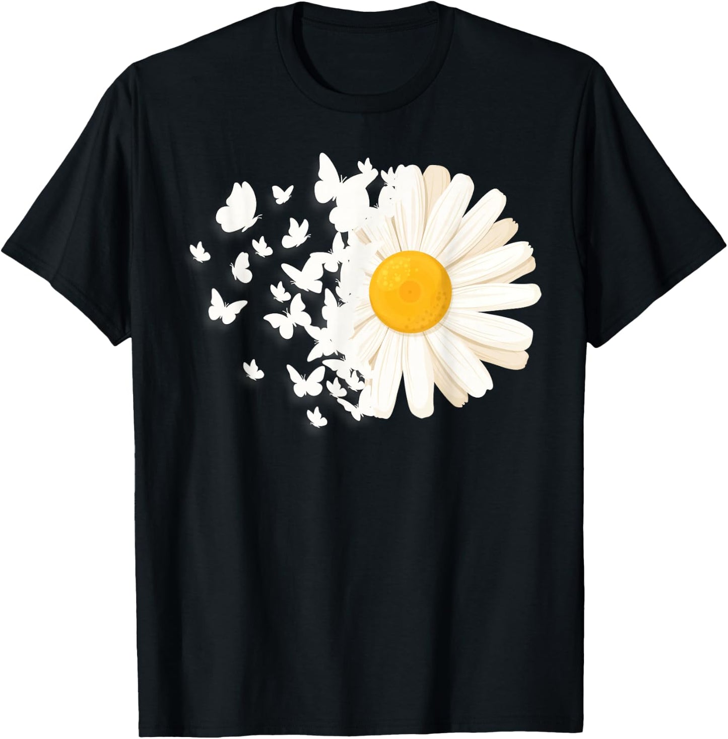 Marguerites Daisy Summer Daisies Flower Garden Gardeners T-Shirt - T-Shirt | Black