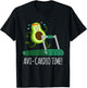 It's AVO-CARDIO Pajamas Time! Fitness Avocado T-Shirt - T-Shirt | Black