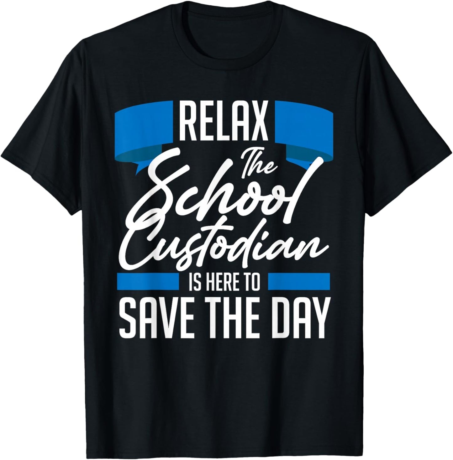 School Custodian T-Shirt - T-Shirt | Black