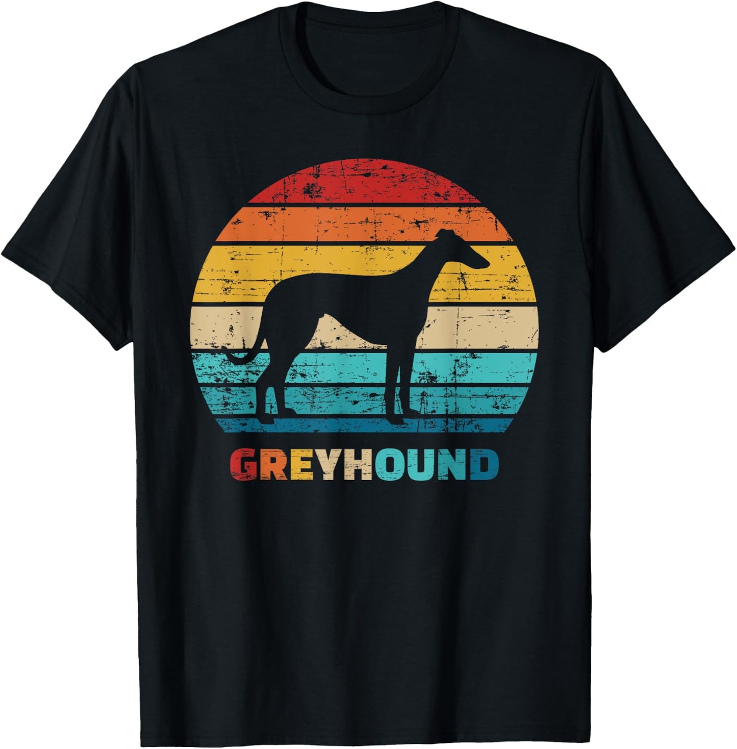 Greyhound vintage T-Shirt - T-Shirt | Black