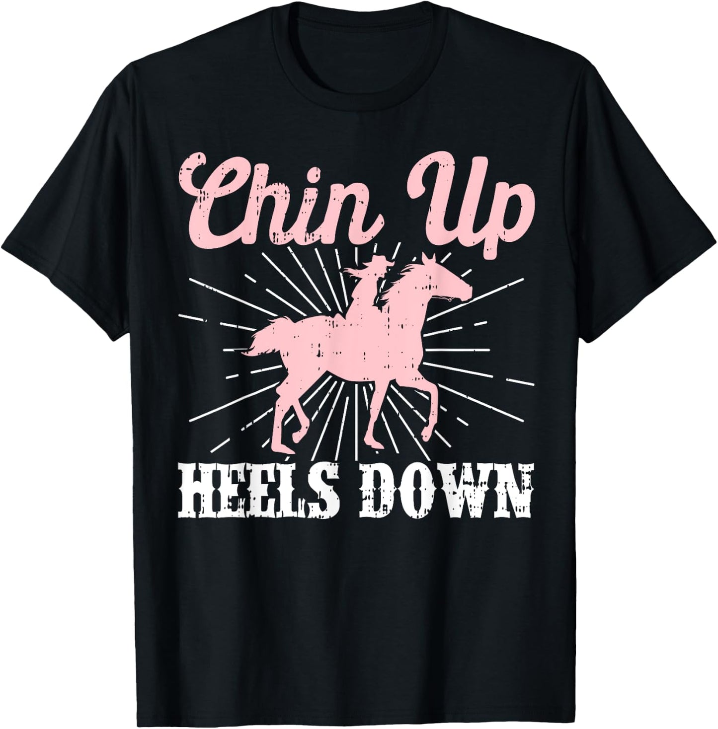 Funny Horse Lover Equestrian Horseback Riding T-Shirt - T-Shirt | Black
