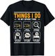 Things I Do In My Spare Time Men RC Plane Enthusiast T-Shirt - T-Shirt | Black
