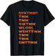 do You Know the Muffin man DYKTMM? Muffin Funny Nostalgic T-Shirt - T-Shirt | Black