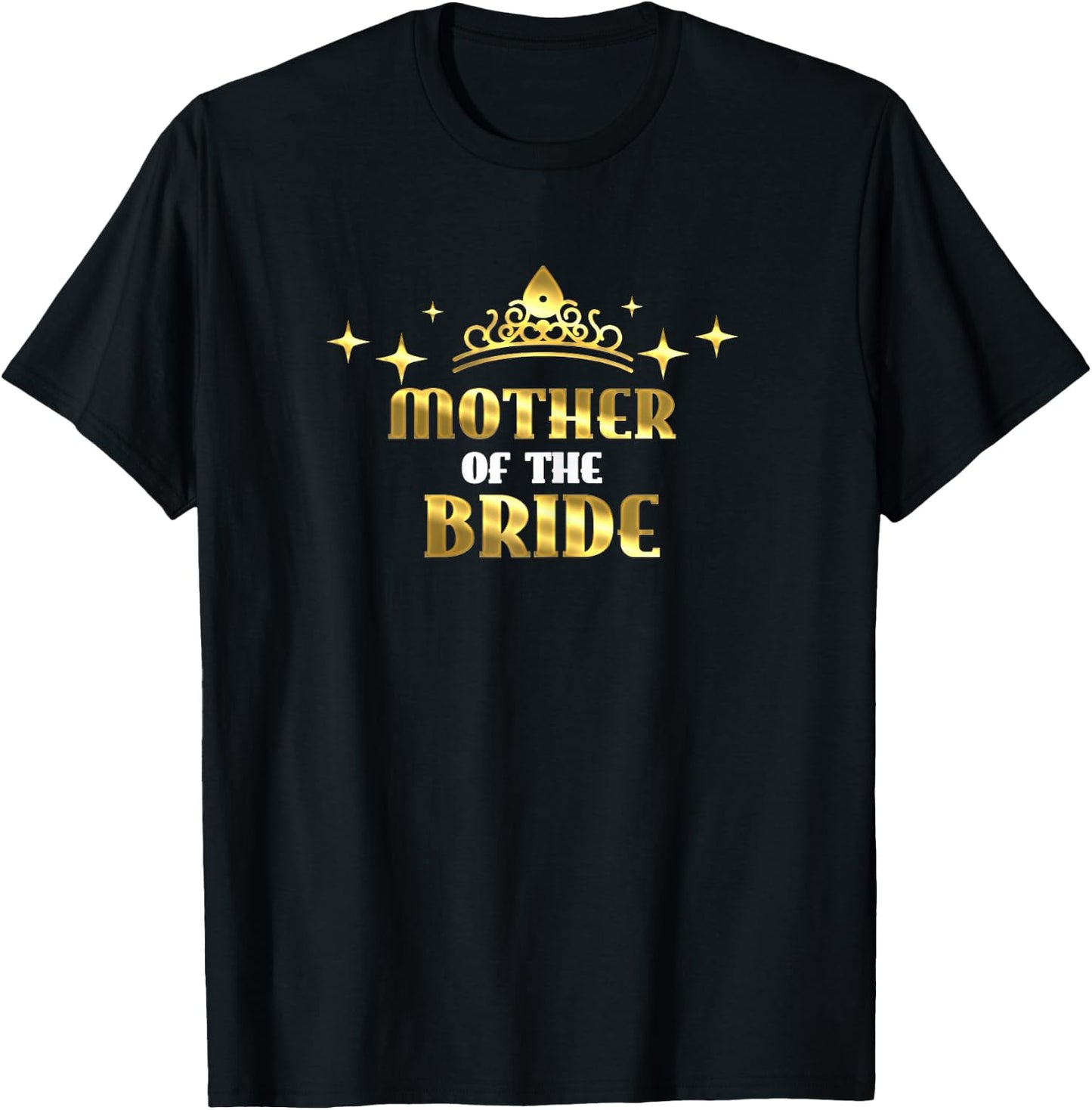 Mother Of The Bride Cool Bridal Wedding Hen Party Gift Women T-Shirt - T-Shirt | Black