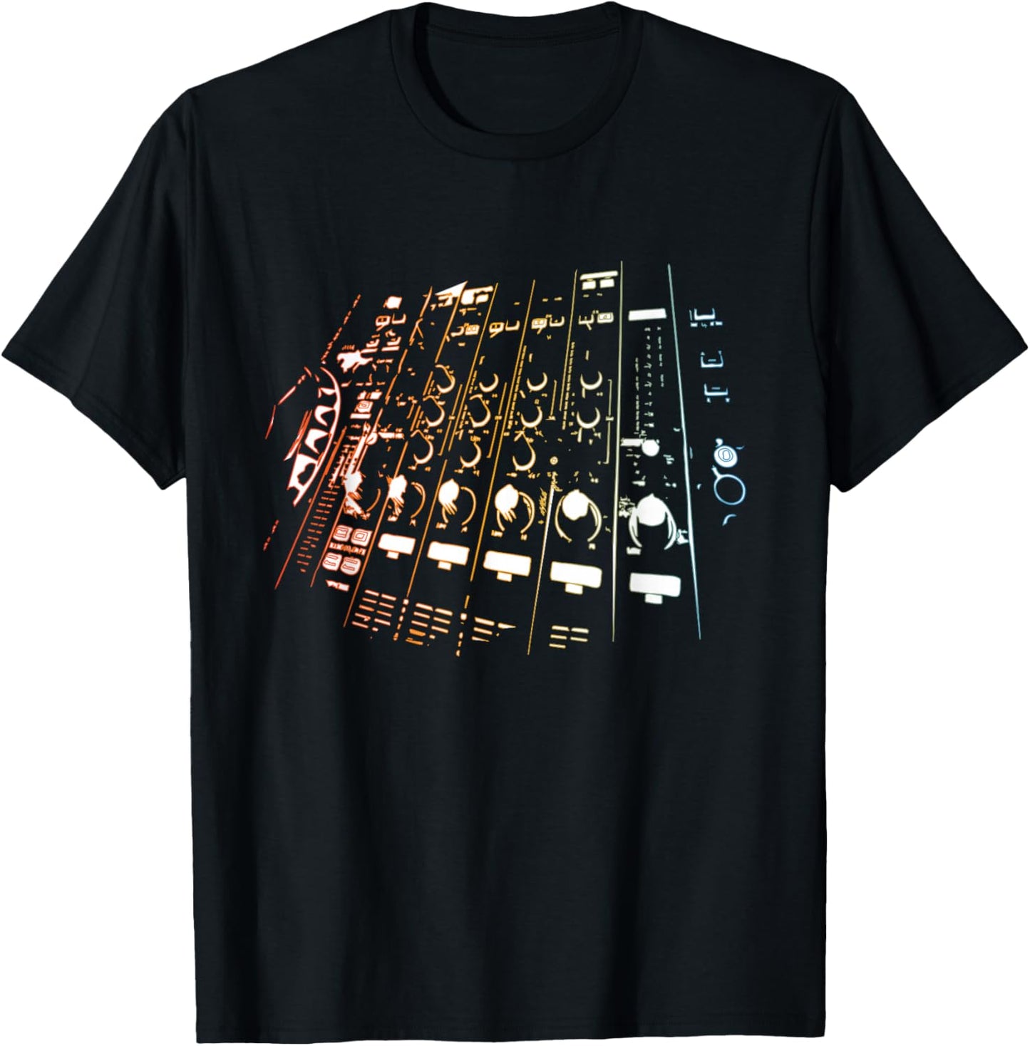 DJ Turntable Design for Disc Jockeys T-Shirt - T-Shirt | Black