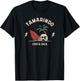 Tamarindo Costa Rica Vintage Surfing Skeleton Skull T-Shirt - T-Shirt | Black