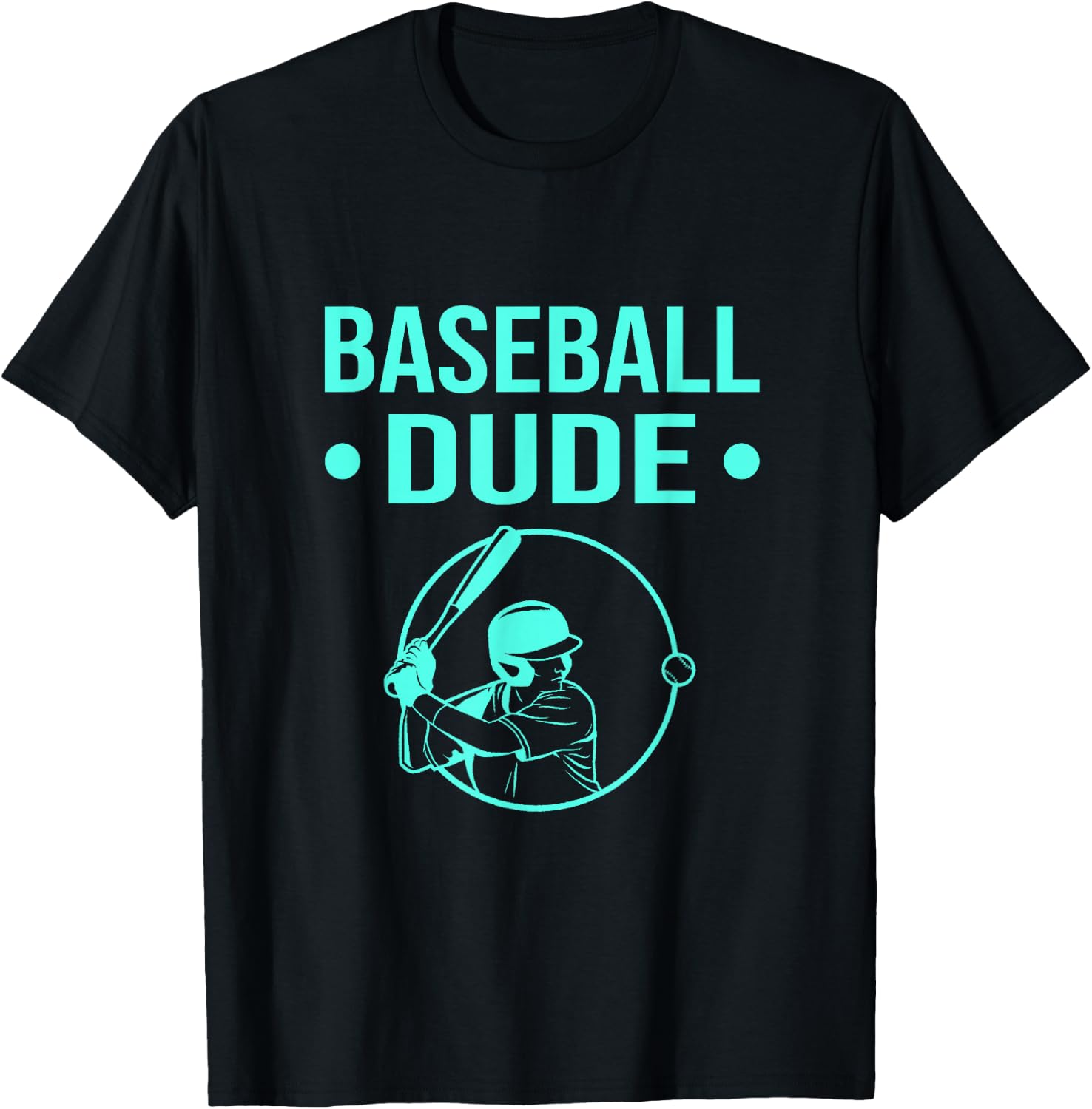 Perfect Baseball Dude Shirt Perfect Dude Merchandise Dude T-Shirt - T-Shirt | Black