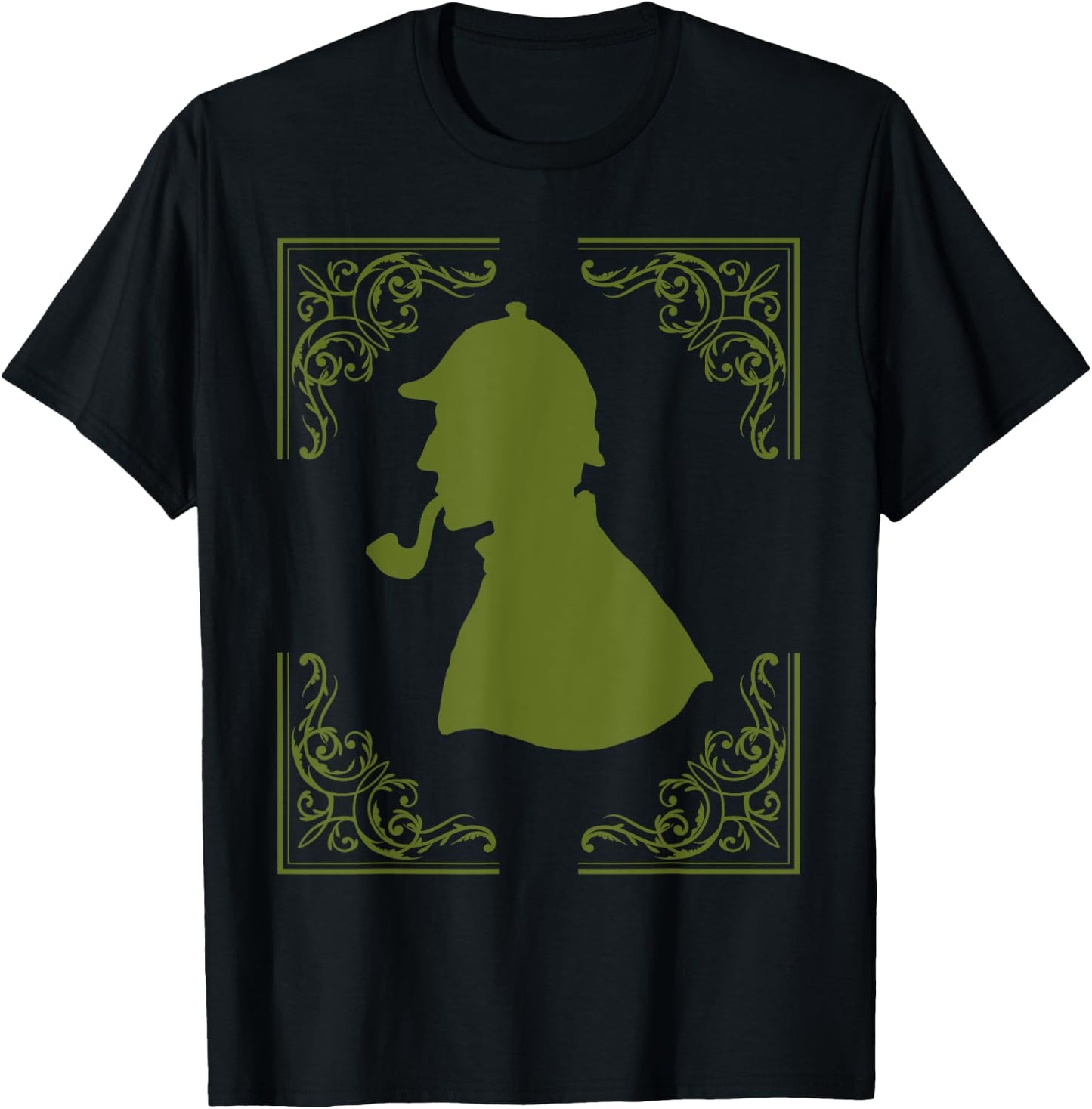 Sherlock Holmes T-Shirt - T-Shirt | Black