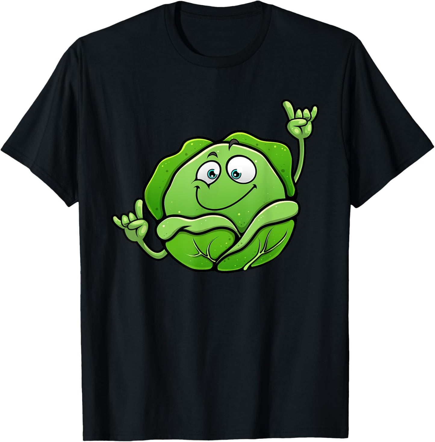 Funny Lettuce Lover Designs Women Vegetarian Foodie T-Shirt - T-Shirt | Black