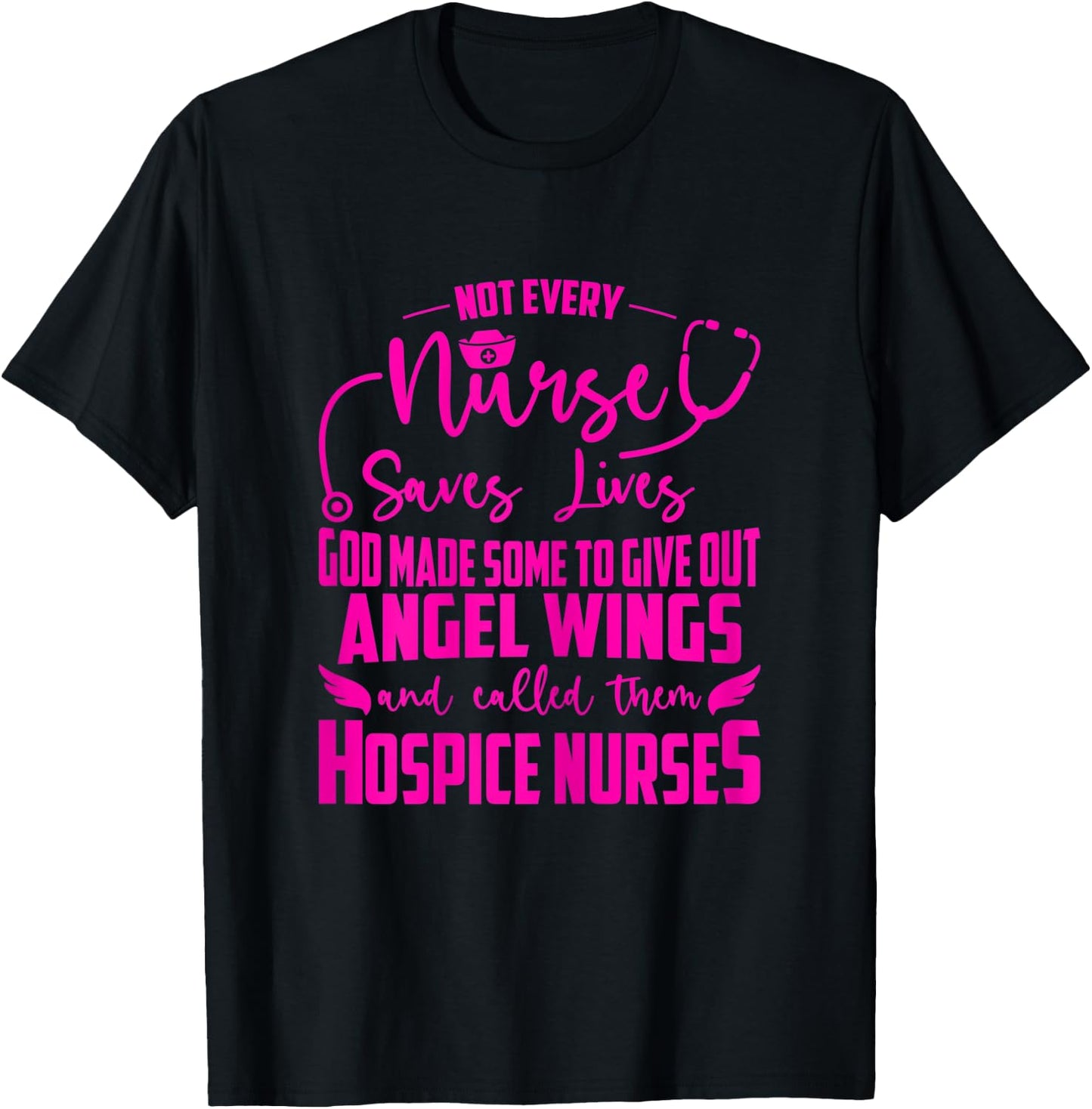 Registered Hospice Nurse T-Shirt - T-Shirt | Black
