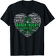 Brain Injury Awareness Fighting Hope Support Strong Warrior T-Shirt - T-Shirt | Black