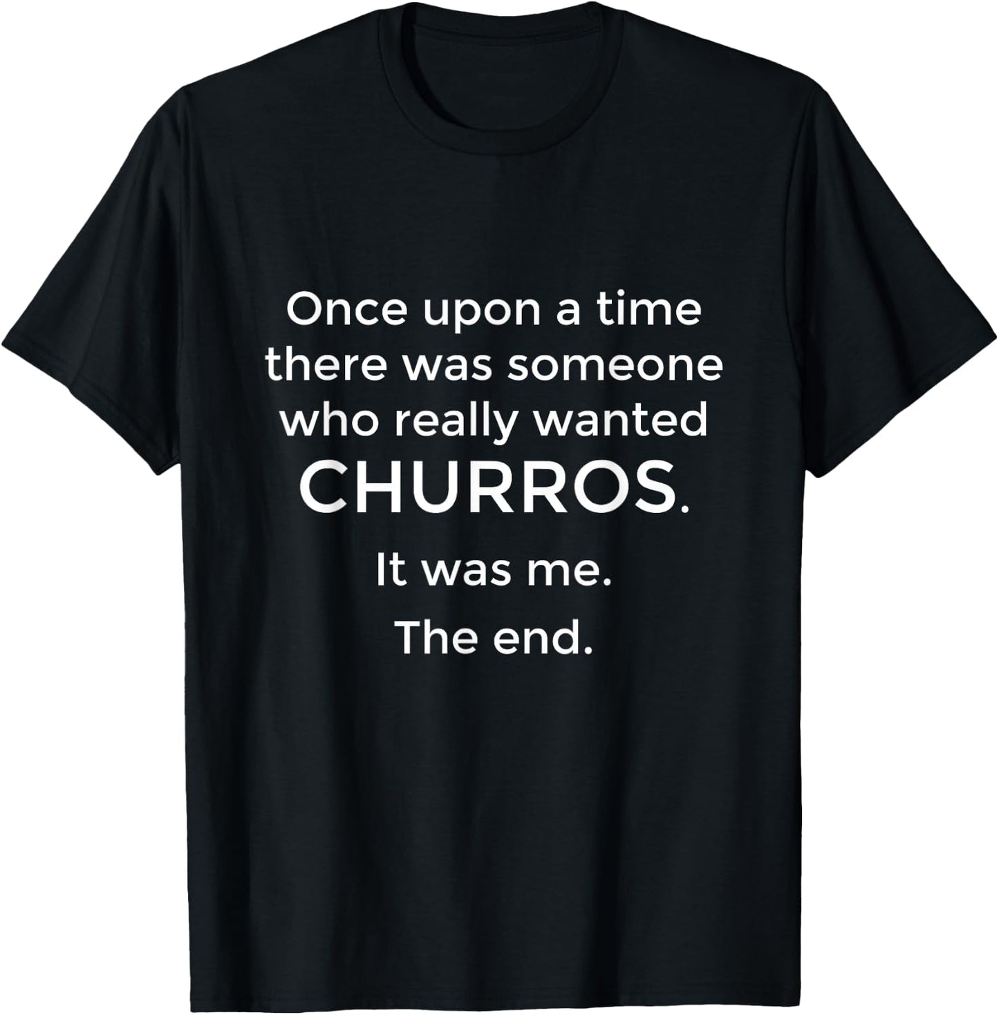 Churros Funny Churro Mexican Dessert T-Shirt - T-Shirt | Black