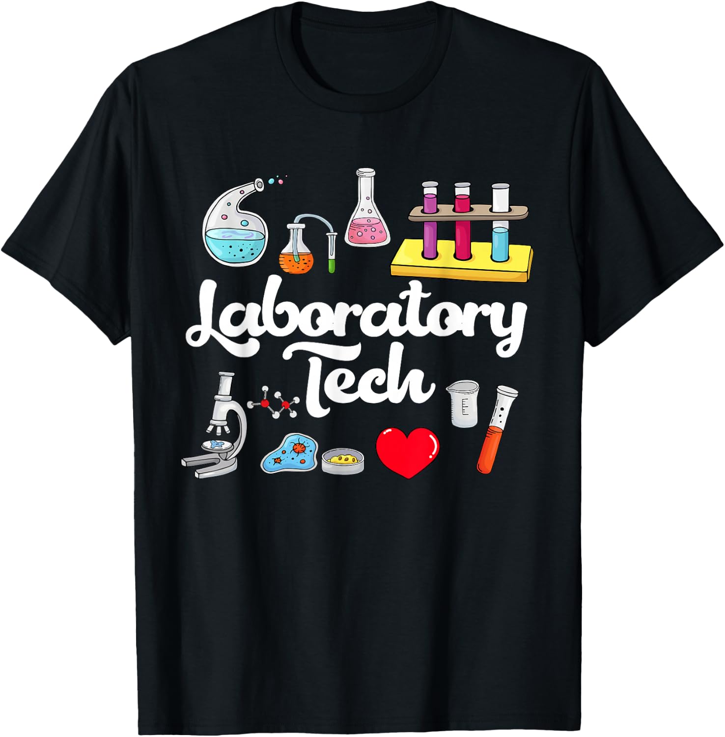 Medical Laboratory Professionals, Lab Week 2026, Labo. Tech T-Shirt - T-Shirt | Black