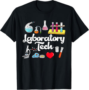 Medical Laboratory Professionals, Lab Week 2026, Labo. Tech T-Shirt - T-Shirt | Black