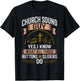 Church Sound Engineer Audio System Music Christian T-Shirt - T-Shirt | Black