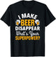 Beer Drinker I Make Beer Disappear What's Your Superpower T-Shirt - T-Shirt | Black