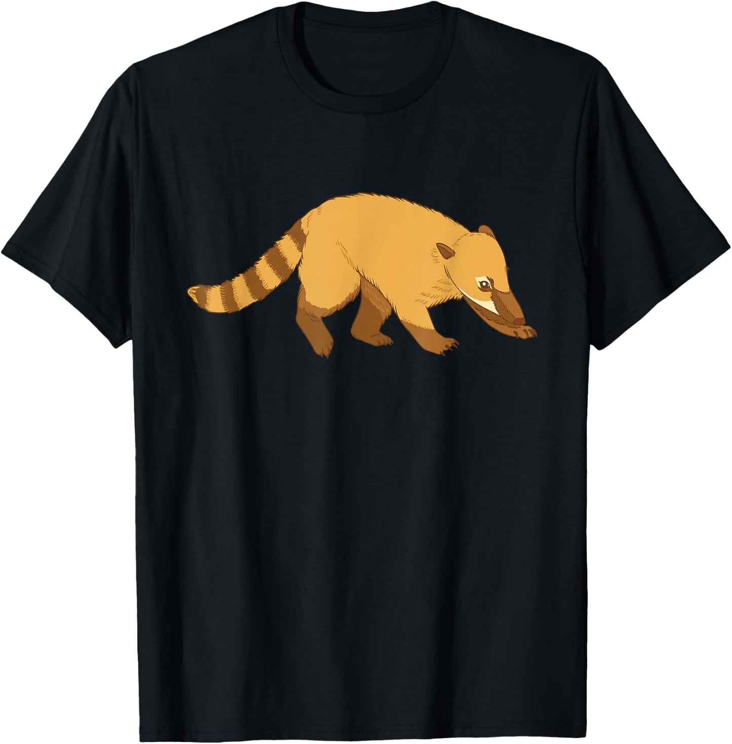 Coati Coatimundis T-Shirt - T-Shirt | Black