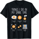 Things I Do Spare Time Bitcoin BTC Crypto Cryptocurrency T-Shirt - T-Shirt | Black