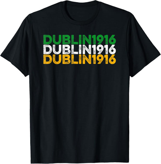 Ireland 1916 Easter Rising Rebellion I St Patrick's Day T-Shirt - T-Shirt | Black